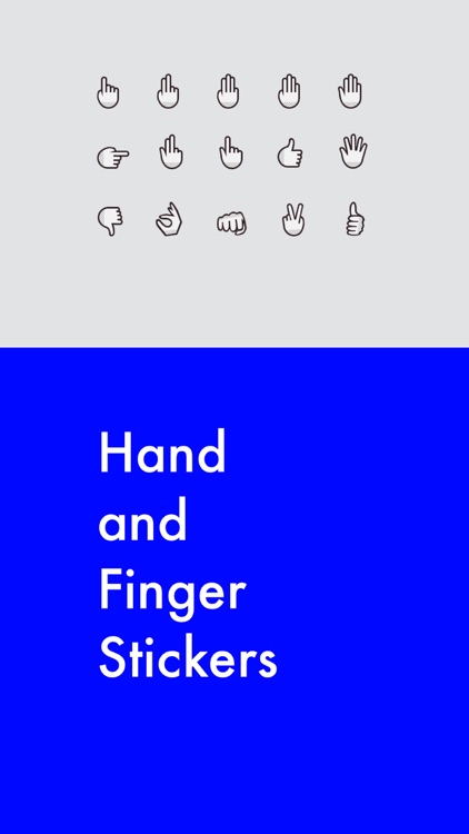 Hand and Finger Stickers