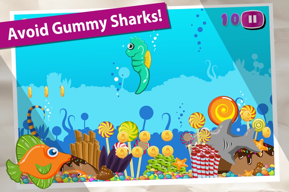 Candy Fish Gummy Race screenshot 2