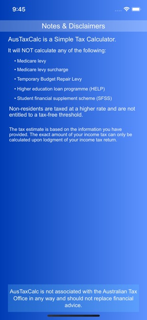 AusTaxCalc(圖2)-速報App
