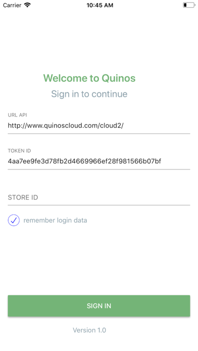 Quinos Dashboard screenshot 4