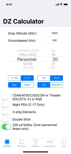 DZ Calc: Drop Zone Calculator(圖1)-速報App