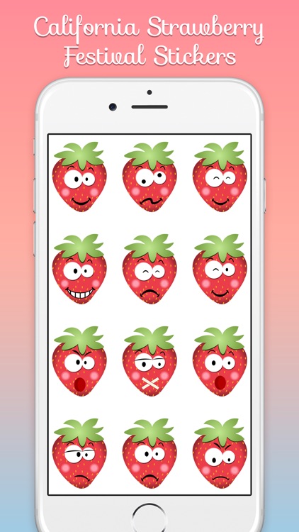 California Strawberry Stickers screenshot-3