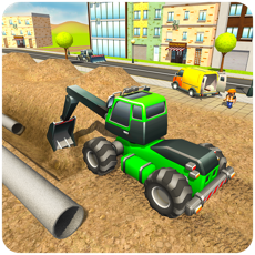 Activities of City Pipeline Construction Sim