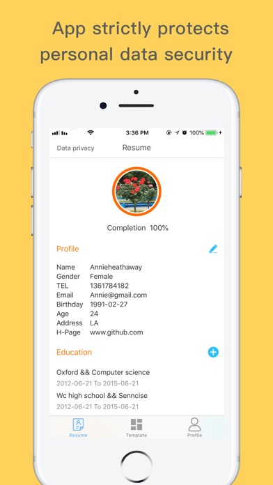 resumecv best resume builder by ting you productivity category