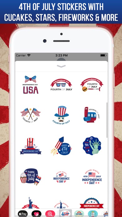4th Of July Greeting Stickers screenshot 4