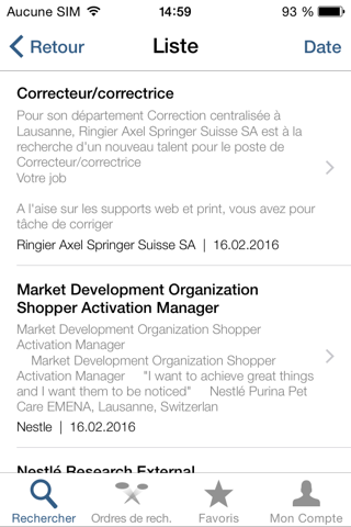JobScout24 JobApp der Schweiz screenshot 2