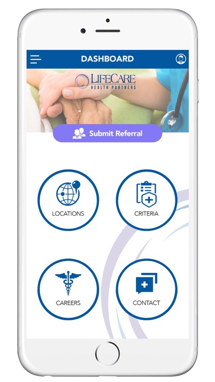 Lifecare Patient Referral App