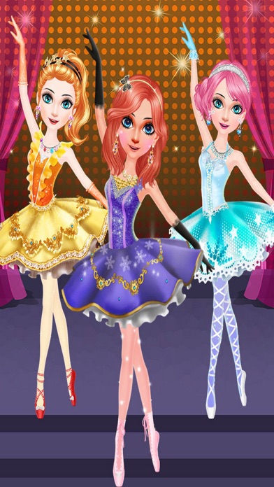Ballerina Girls Salon Dress Up screenshot 3