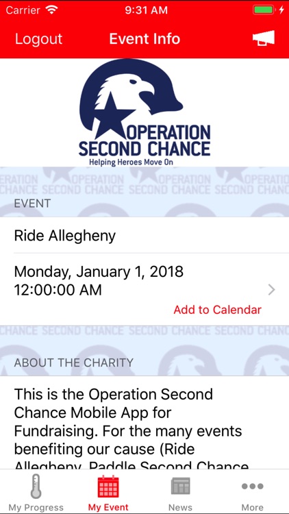 Operation Second Chance App