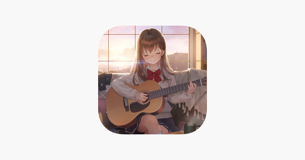 ギター少女 癒し系音楽ゲーム をapp Storeで