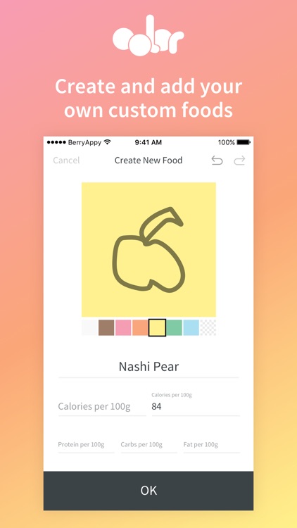 Color Food Diary screenshot-3