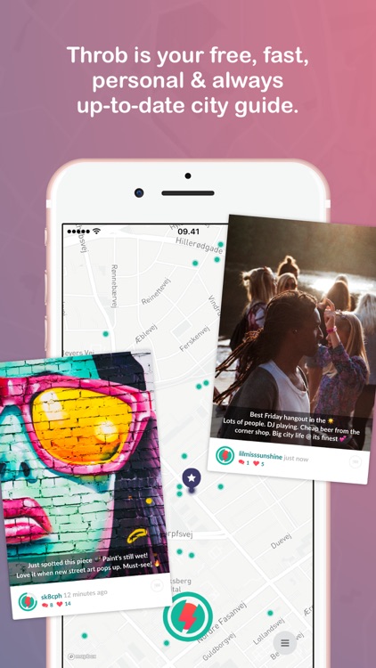 Throb - City life in real time