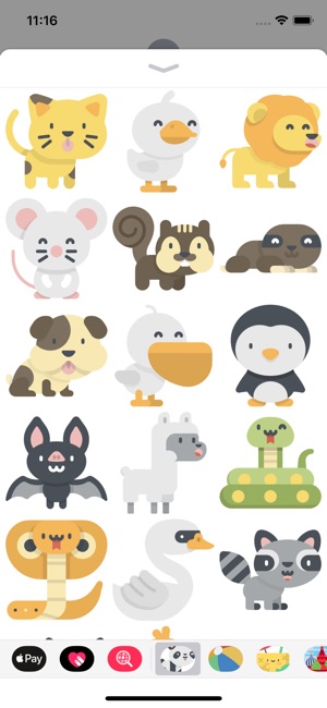 Cute Kawaii Animals Stickers(圖3)-速報App