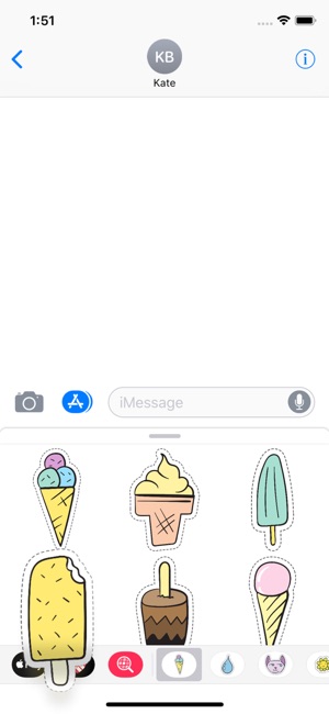 Ice Cream Stickers Pro(圖2)-速報App