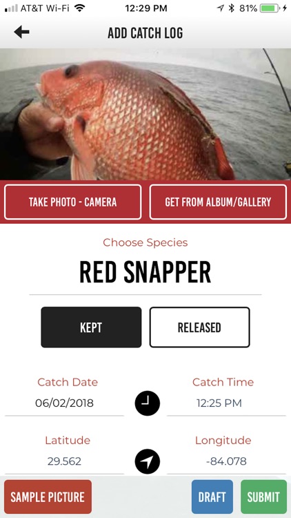 iAngler - Gulf Red Snapper screenshot-3