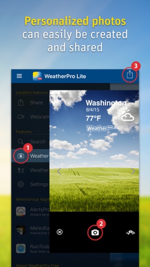 WeatherPro Lite(圖5)-速報App