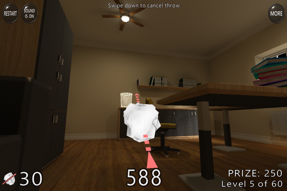 3D Paperball screenshot 2