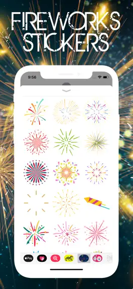 Game screenshot Fireworks Stickerss hack