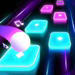 Beat Hop: EDM Tiles Dance Logo