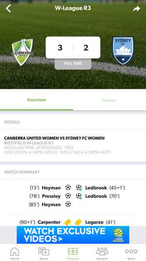 Canberra United Official App(圖4)-速報App