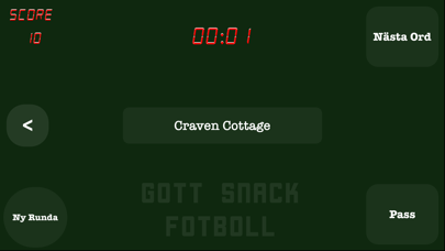 Gott Snack - Fotboll screenshot 2