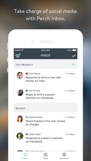 perch by thrivehive on the app store