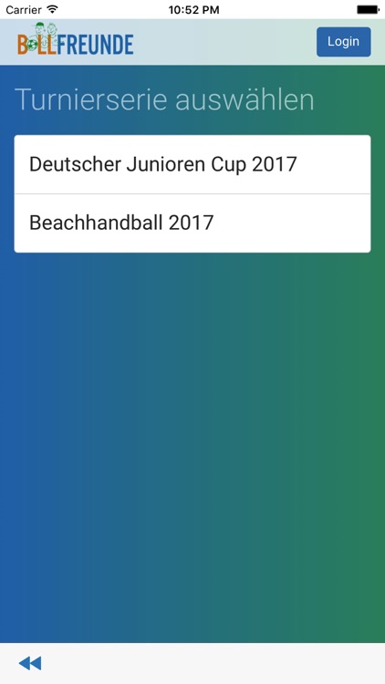 Ballfreunde Turnierergebnisse