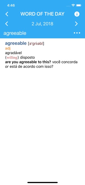 Collins Portuguese Dictionary(圖4)-速報App