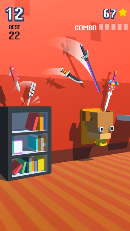 Knife Flip - Hit Geometry Cube screenshot-0