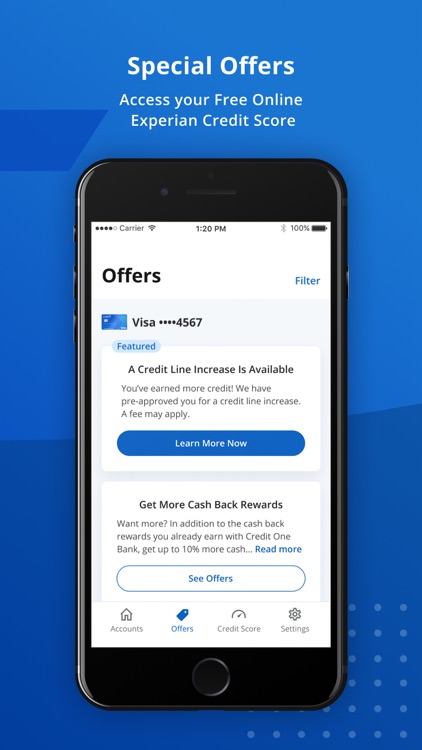 Credit One Bank Mobile screenshot-3