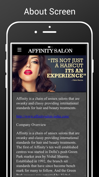 Affinity Salon screenshot 2