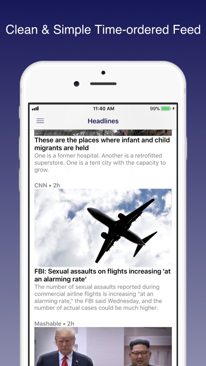 Newsflow: Real News Feed