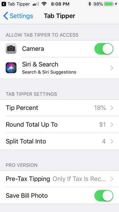 How to cancel & delete Tab Tipper from iphone & ipad 3