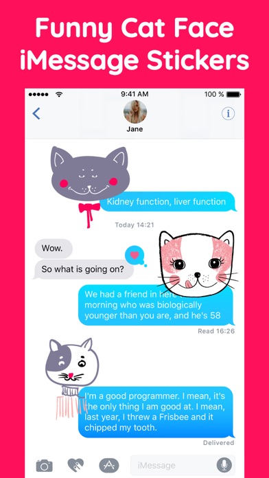 Purrrfect Cats for Texting App screenshot 2