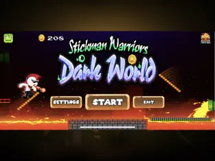 Bildschirmfoto 1 Stickman Warriors : Dark World iphone