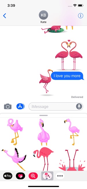 Flamingo Birdy Stickers(圖2)-速報App