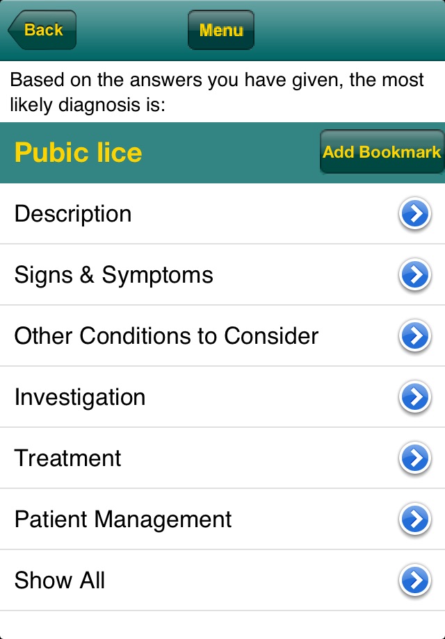 Your Rapid Diagnosis - STD screenshot 3