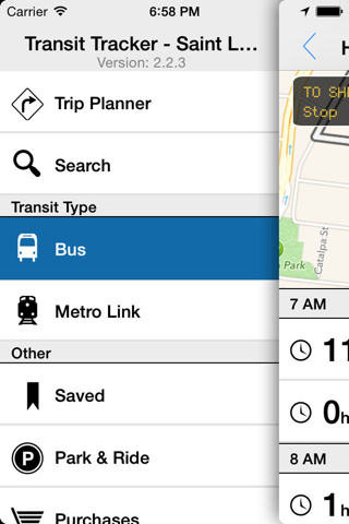 Transit Tracker - Saint Louis screenshot 2