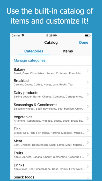 Shoppylist (Grocery List) screenshot-3