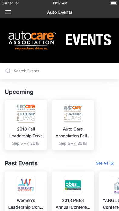 How to cancel & delete Auto Care Association Events from iphone & ipad 2