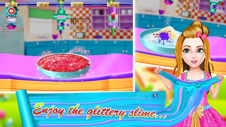 DIY Glitter Slime Maker Jelly screenshot-3