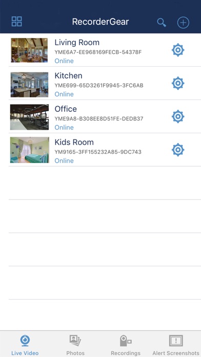 Screenshot #1 pour RecorderGear