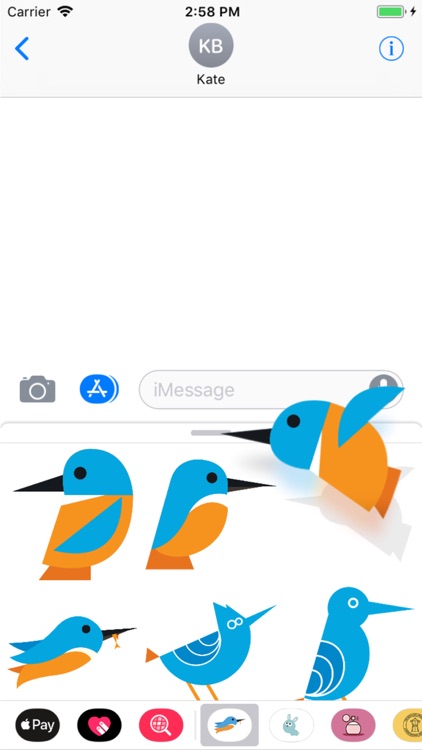 Savage Bird Stickers