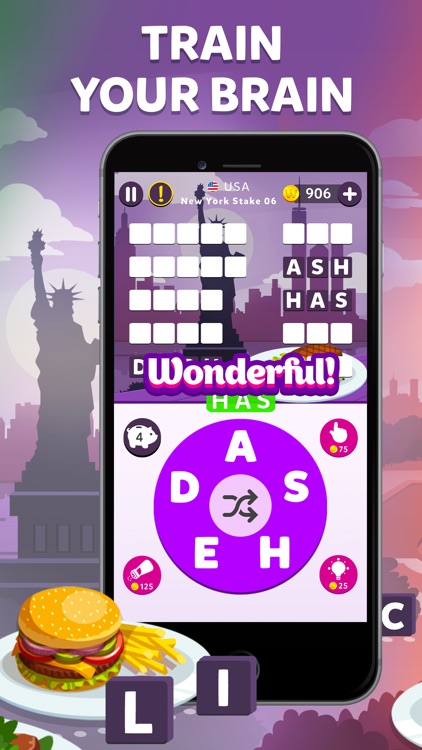 Wordelicious - Fun Word Puzzle screenshot-3