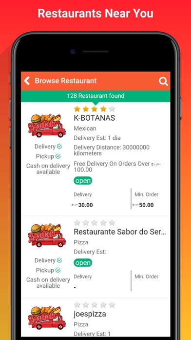 Zoulak Food Delivery screenshot 3