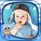 Decorate  photographs of your little ones with adorable frames and funny photo labels for pictures