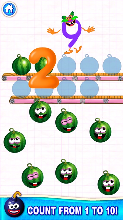 COUNTING NUMBERS Games 4 Kids screenshot-3