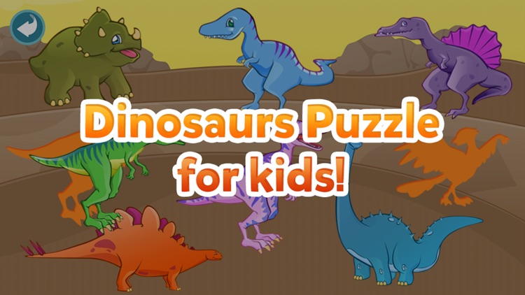 Dinosaur Shape Puzzle Lite screenshot-4