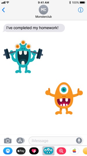 Happy Monster stickers(圖3)-速報App