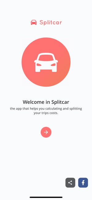 Splitcar - Gas cost calculator